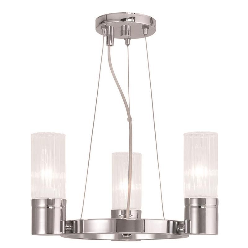 Midtown 3 Light Mini Chandelier by Livex Lighting